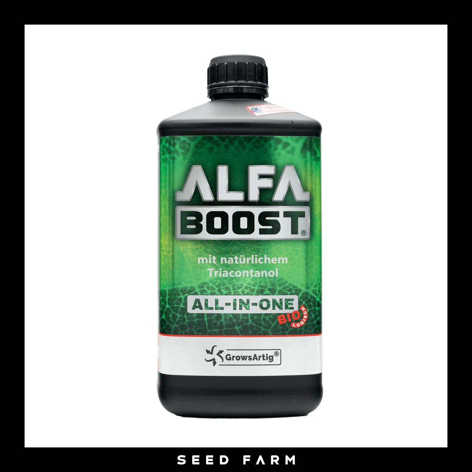 Alfa Boost, All in One Pflanzenbooster, 100% Organisch, 1L, Vorderansicht