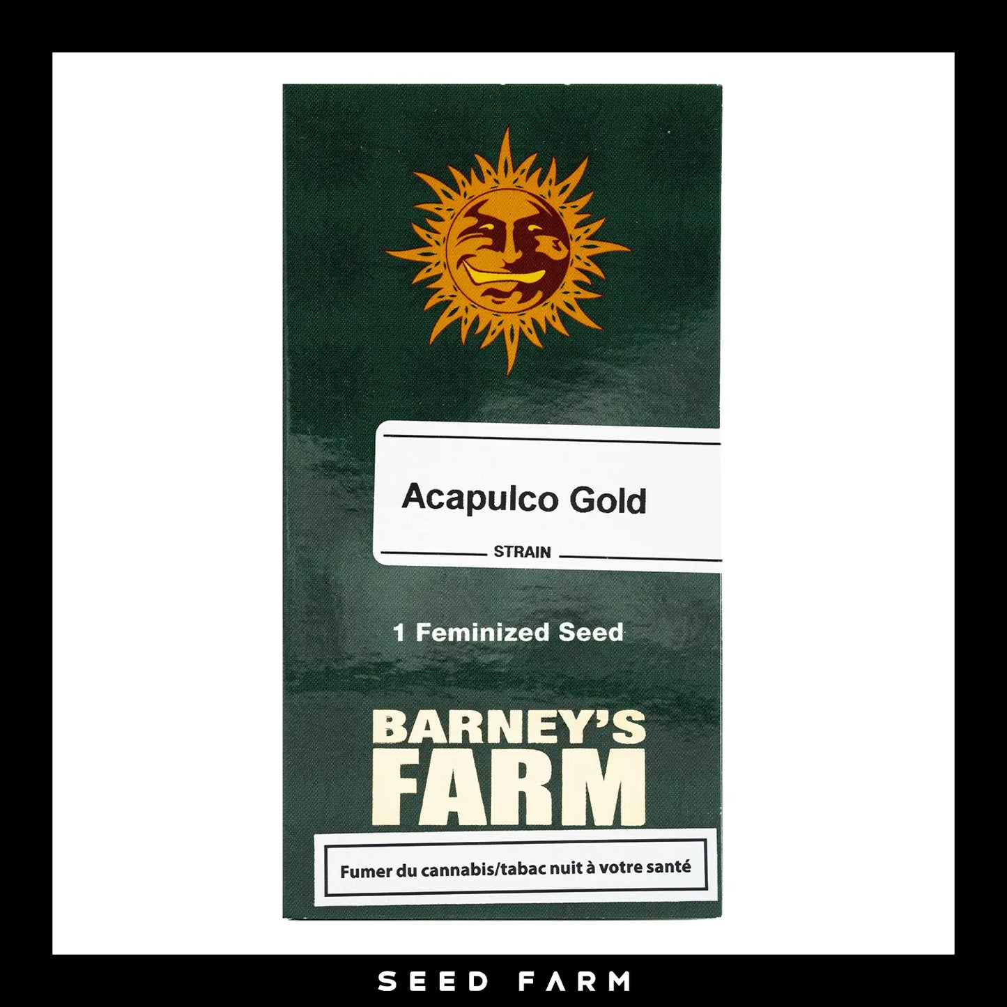 Barneys Farm Acapulco Gold feminisierte Cannabis Samen, 1 Stück, Vorderansicht