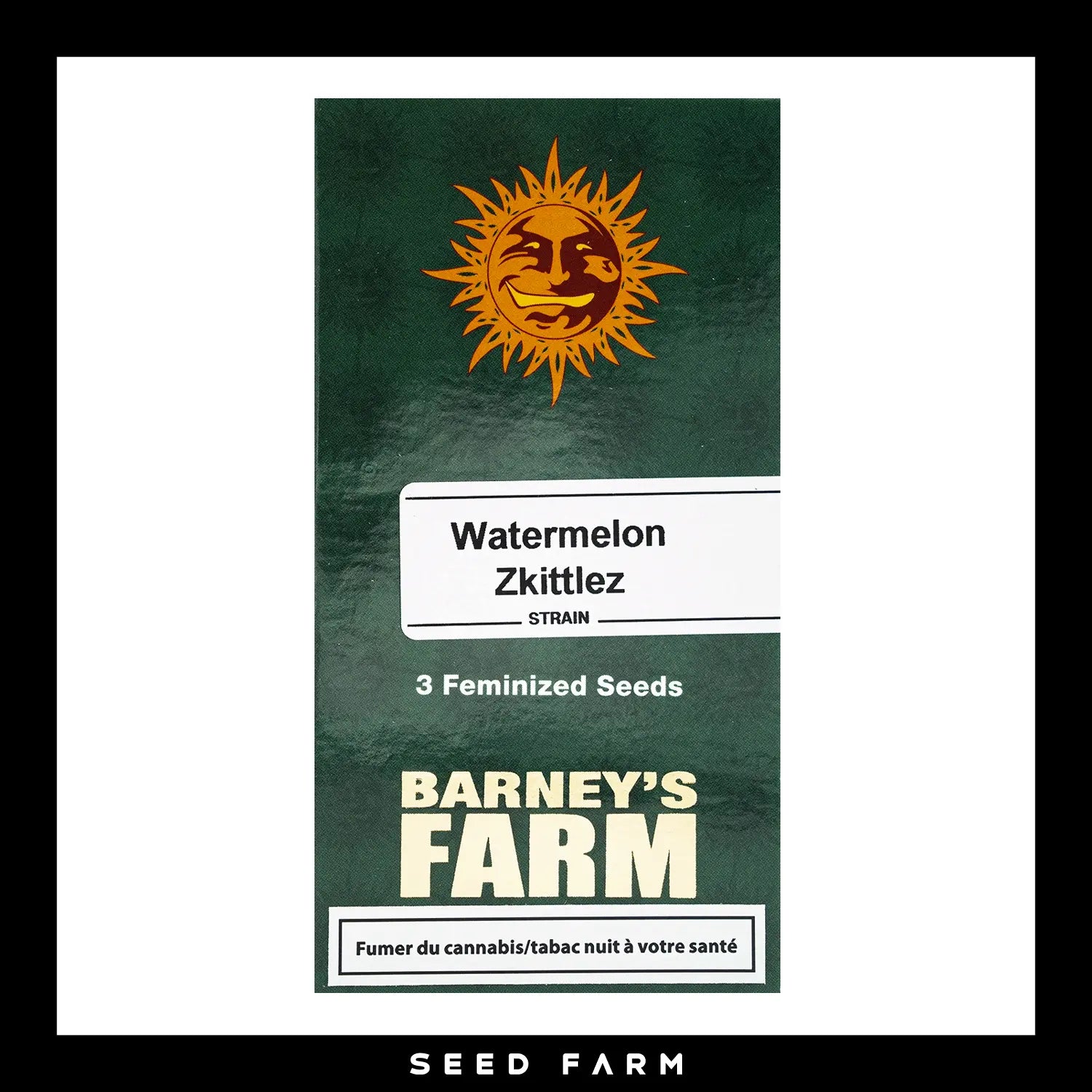 Barneys Farm Watermelon Skittlez feminisierte Cannabis Samen, 3 Stück, Vorderansicht