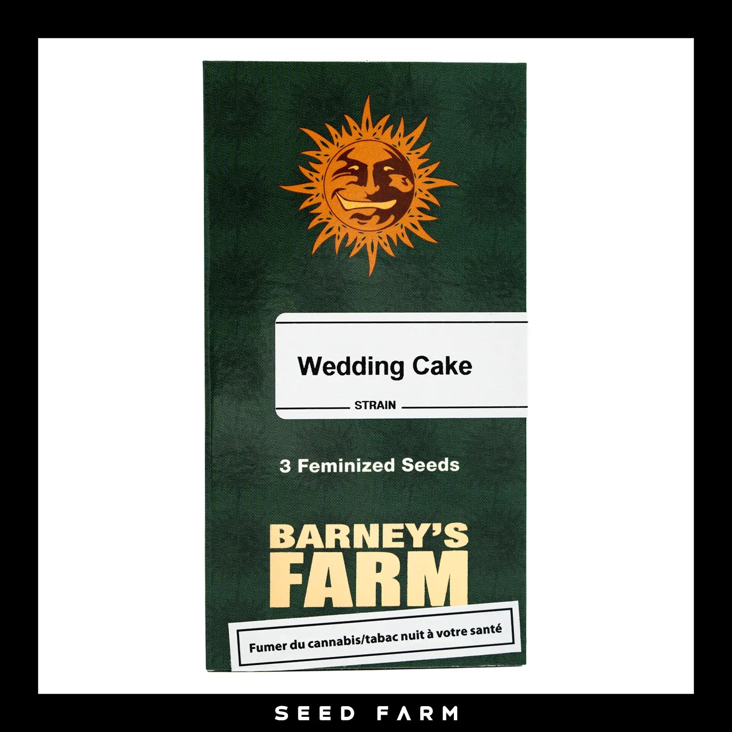 Barneys Farm Wedding Cake feminisierte Cannabis Samen, 3 Stück, Vorderansicht