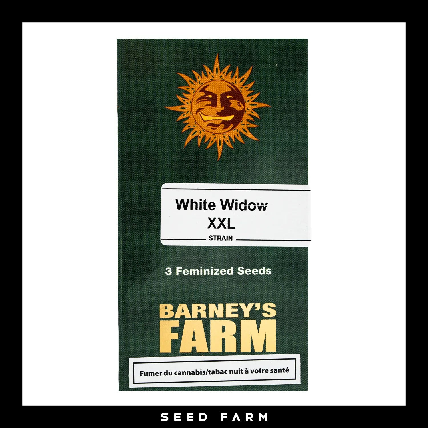 Barneys Farm White Widow XXL feminisierte Cannabis Samen, 3 Stück, Vorderansicht