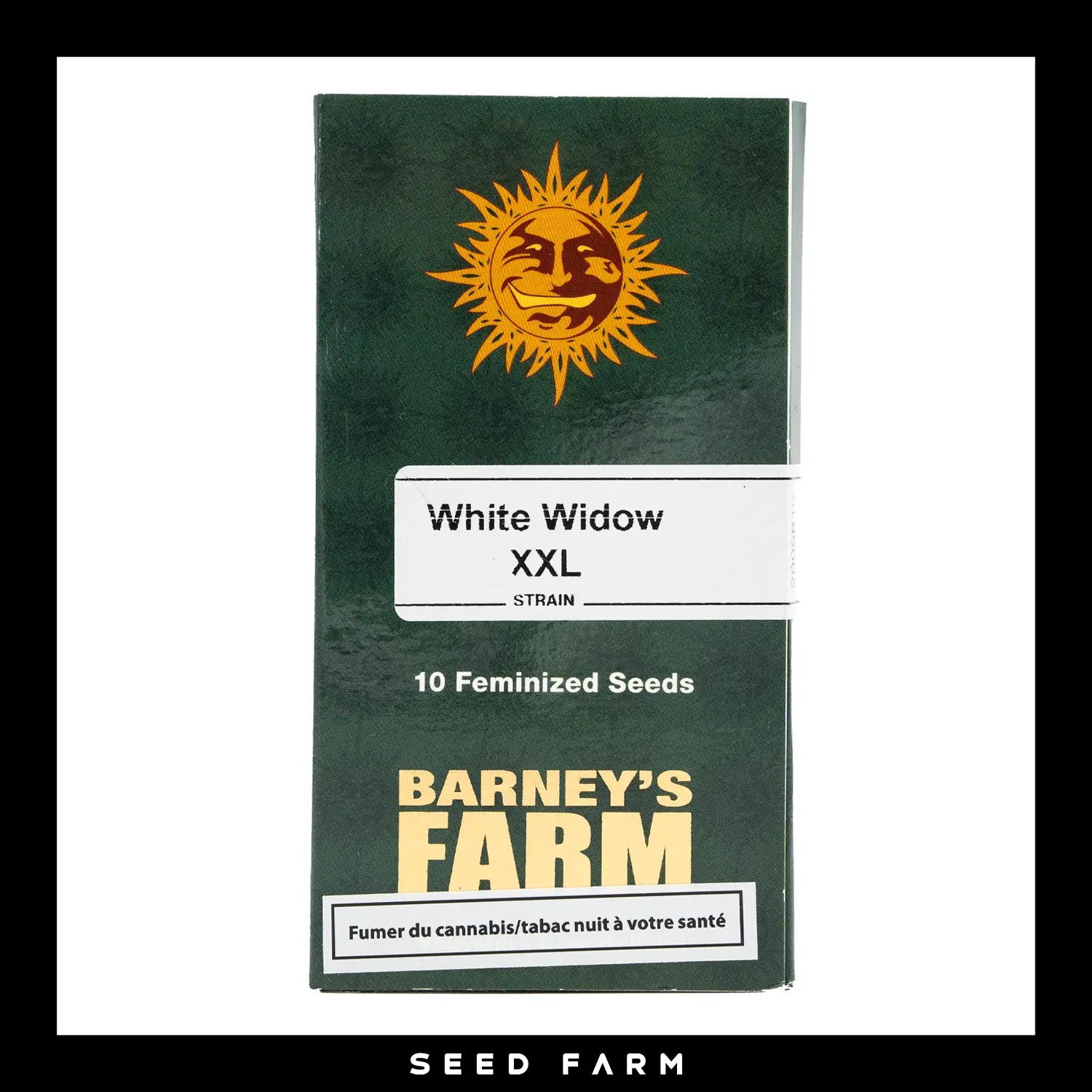 Barneys Farm, White Widow XXL, feminisierte Cannabis Samen, 10 Stück, Vorderansicht