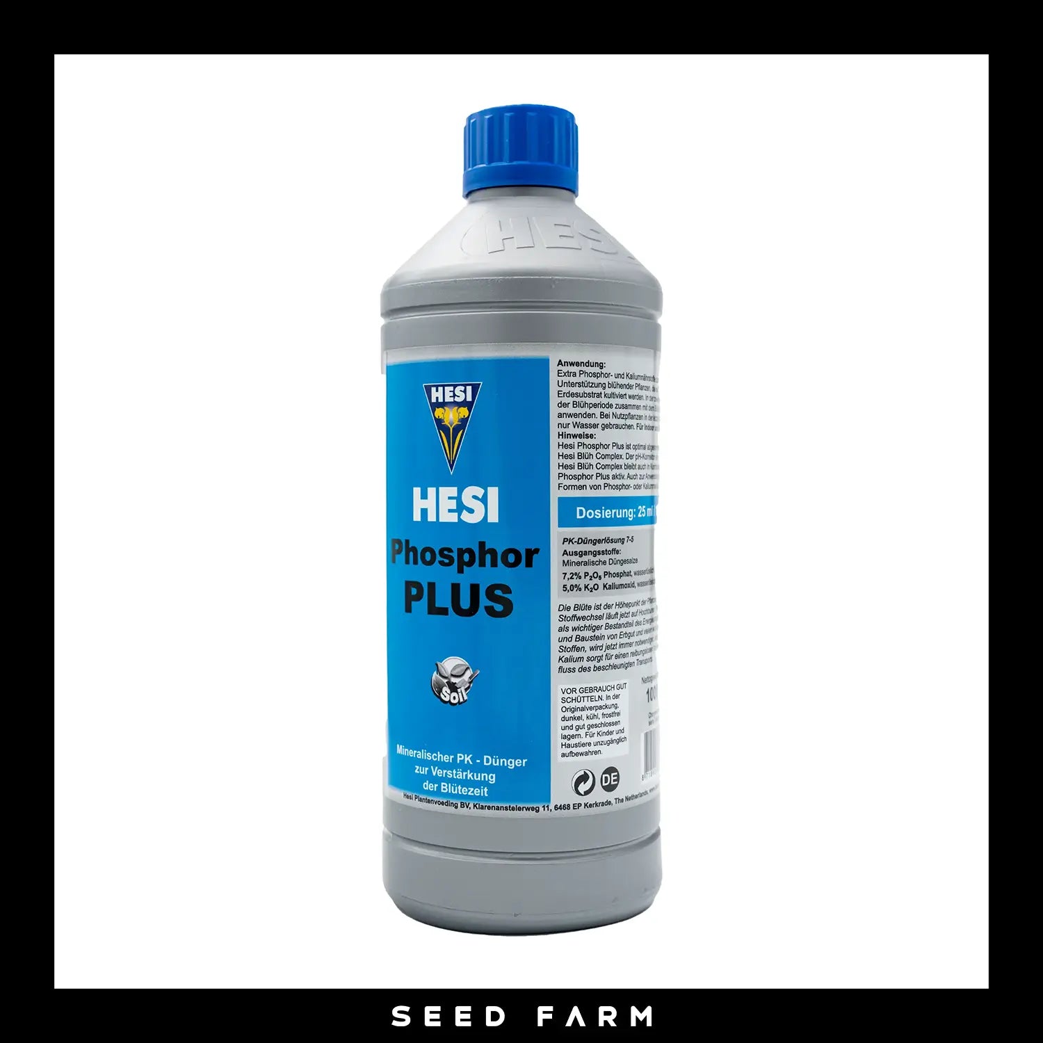 Hesi, Phosphor Plus, 1 Liter, Vorderansicht