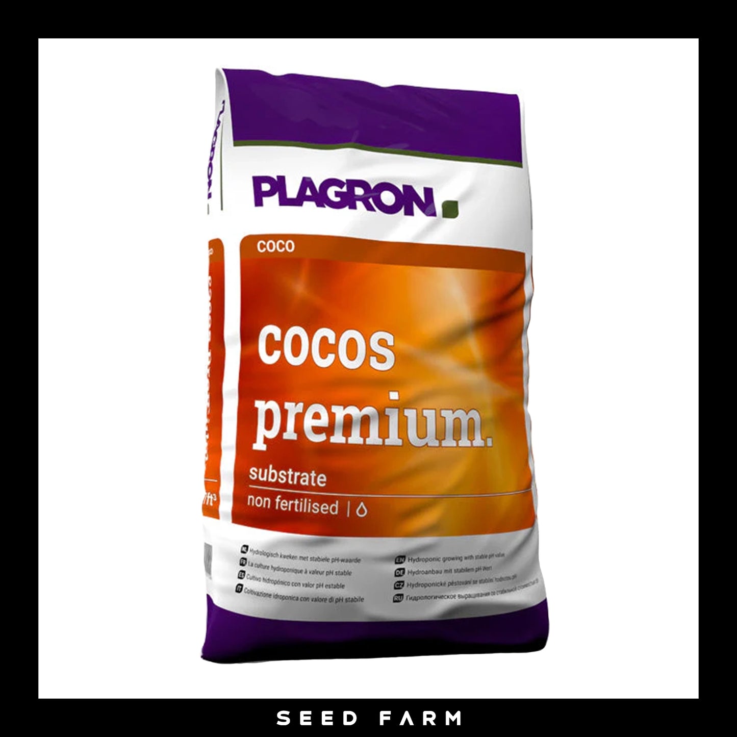 Plagron, Cocos Premium, 50l Sack, Vorderansicht