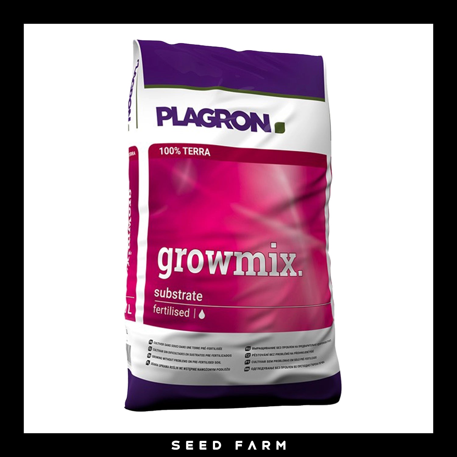 Plagron, Growmix, 50L Sack, Vorderansicht