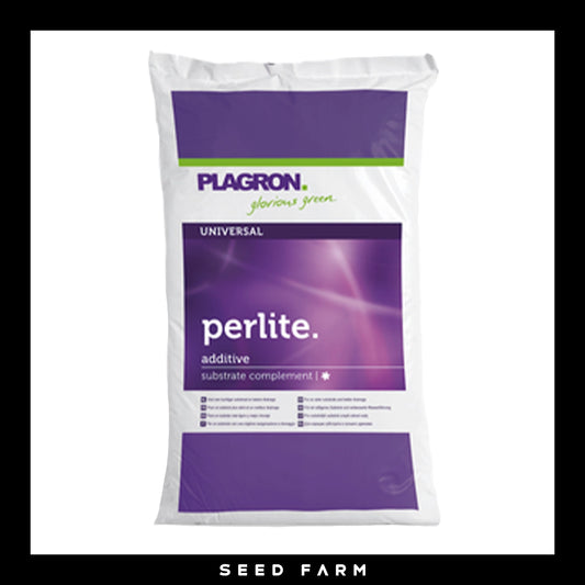 Plagron, Perlite, 10l Sack, Vorderansicht