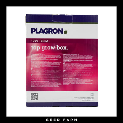 Plagron, Top Grow Box, Rückansicht